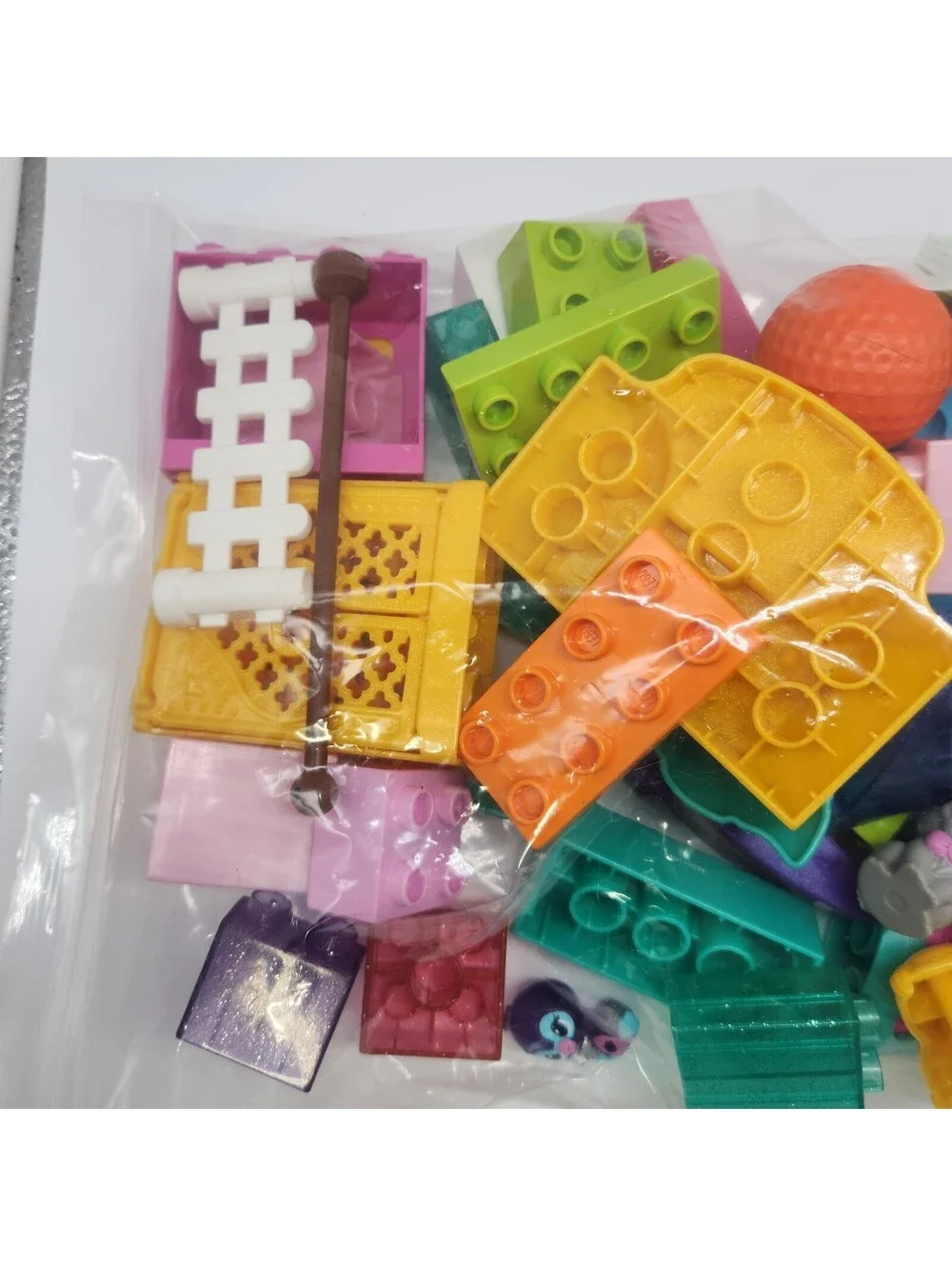 LEGO DUPLO Mixed Parts Lot Windows Accessories Bricks Doors Flowers Genuine